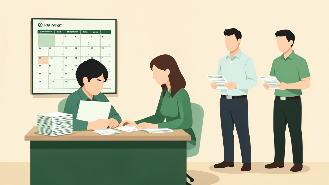 Payroll year end due dates guide showing tax forms and a deadline calendar