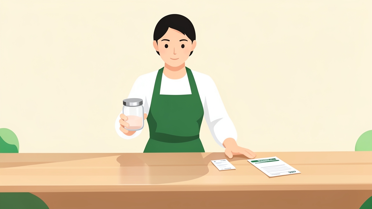 Server with tip jar and receipts illustrating who qualifies no tax on tips deduction